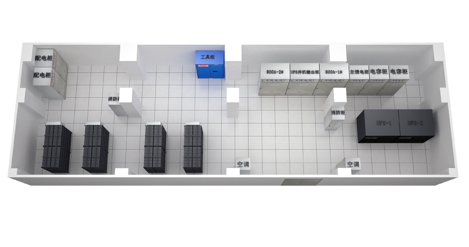 机房3D效果图的作用，机房3D效果图